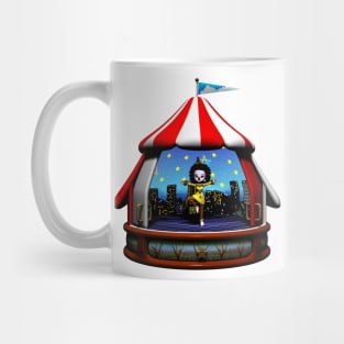 Music Box Clown Mug